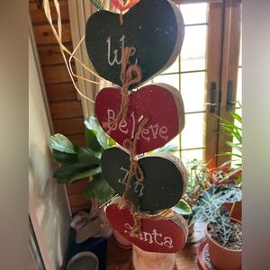 We Believe in Santa holiday decoration